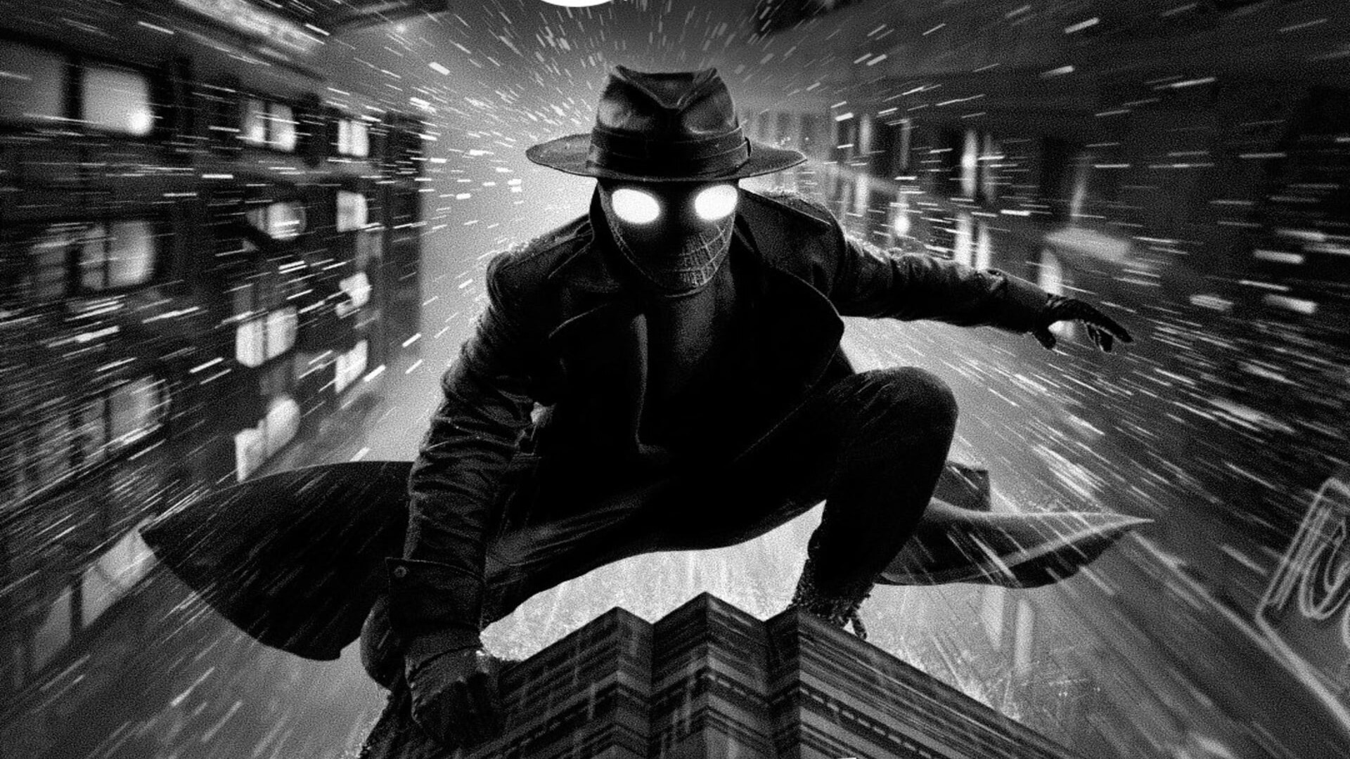Spider-Noir Black and White Trailer